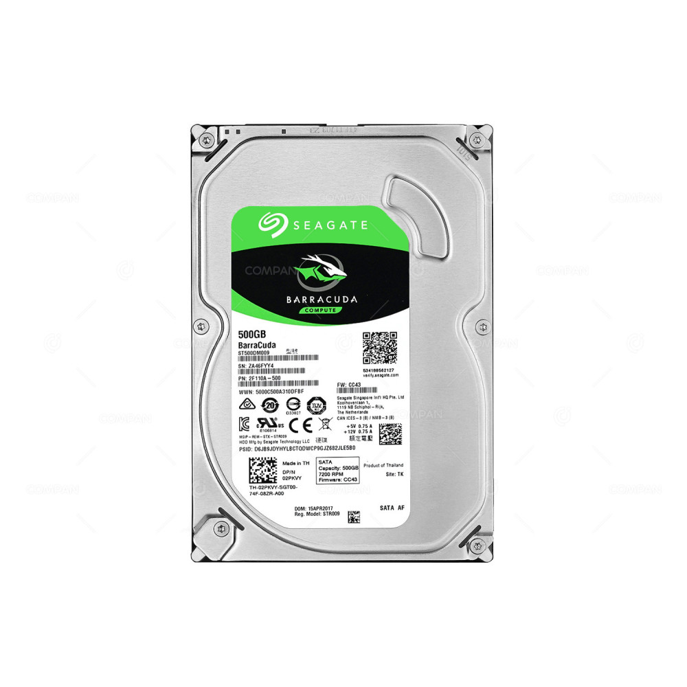 ST500DM009 SEAGATE HARD DRIVE 500GB 7.2K 3.5 LFF 6G SATA -